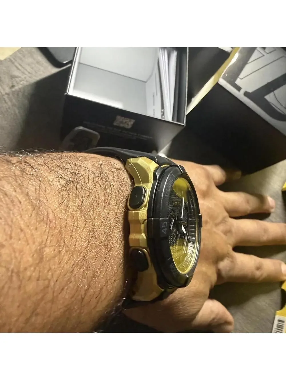 Invicta - Activa Spry Digital Essentials Men 53mm ABS Gold